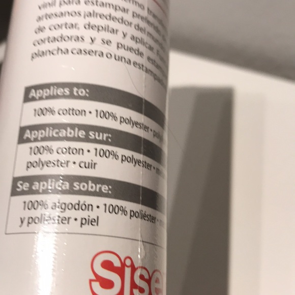 Siser Easy HTV Heat Transfer Vinyl NEW SEALED FINAL SALE - Picture 5 of 6